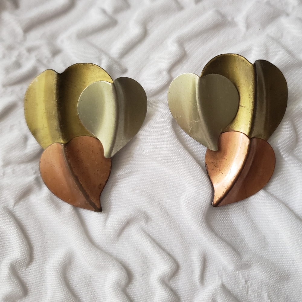 Vintage Heart earrings